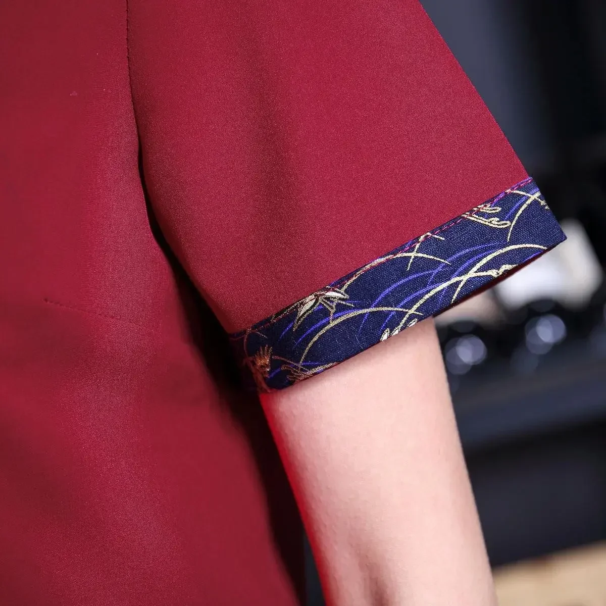 Macacão de garçom de restaurante de hotel, homens e mulheres, loja de panelas quentes, roupa de trabalho, verão, uniformes de garçom de comida rápida, jaqueta de chef de catering