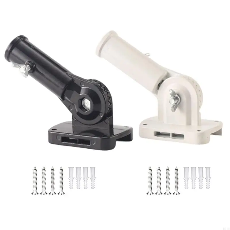 

Universal RVs Flag Poles Stand For Easy Setup On Walls Or Poles Quick Installation Mount Support Aluminum Construction H9EE