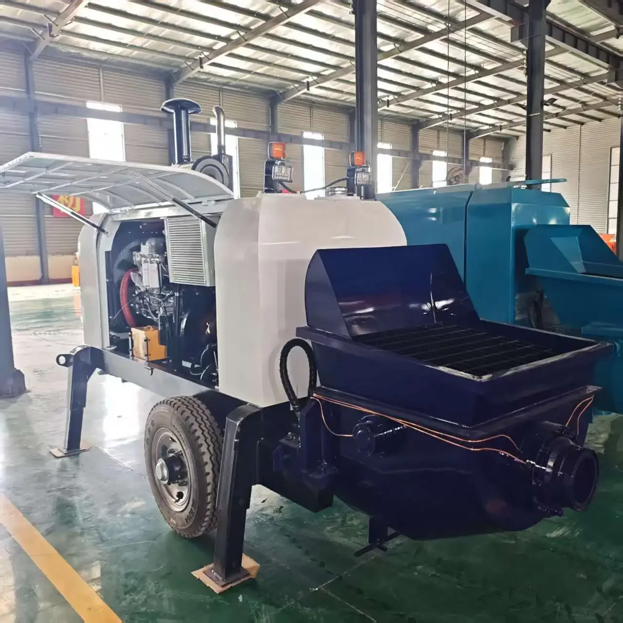 YG Customized Diesel Mini Stone Concrete Pump 30/40/60 M3/H For Easy Installation On Construction Trucks Or Trailers