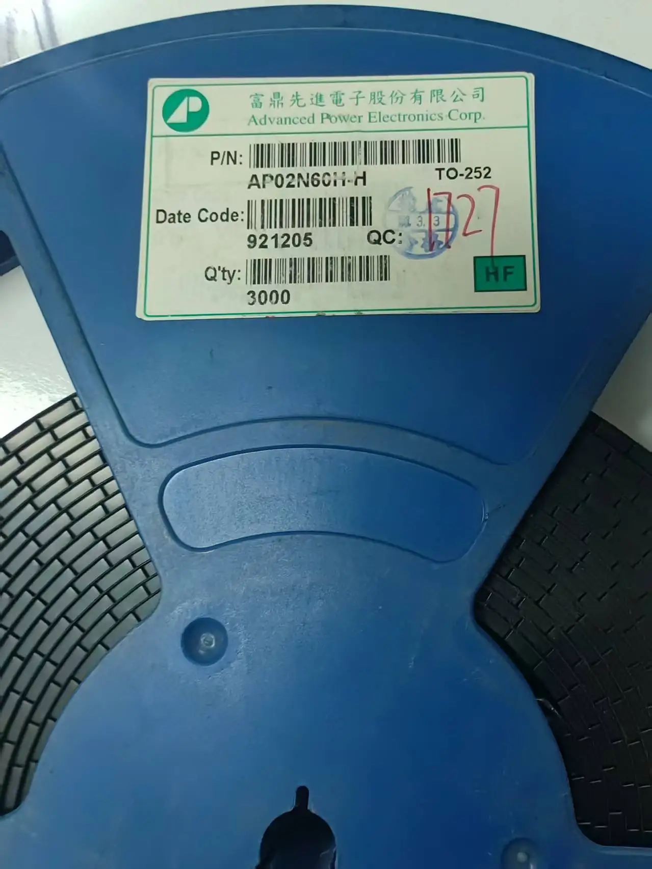 

AP02N60H TO252 Совершенно новый оригинальный 50 шт.