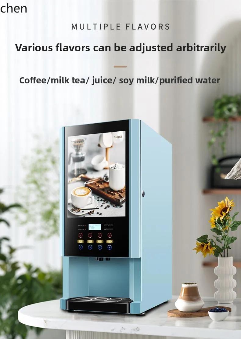 LXC macchina per caffè istantaneo automatica per uso domestico acqua calda e fredda self-service tè al latte succo di soia macchina all-in-one commerciale