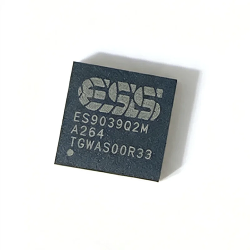 ES9039Q2M (2pieces) VQFN-32_5X5​ 32-bit High Performance 2 Channel DAC, Original In Stock