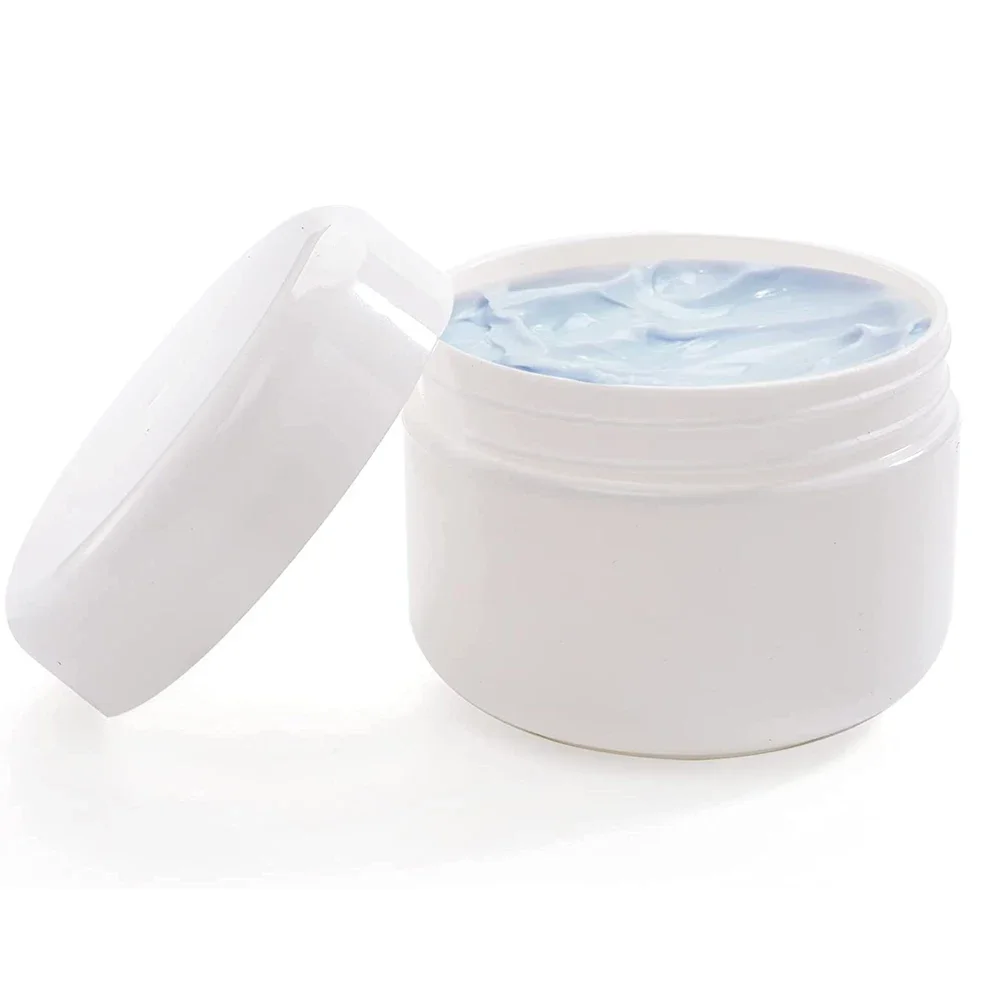 50PCS 10ml 20ml 30ml 50ml 100ml Plastic PP Empty White Makeup Cream Jars Pot Face Cream Lotion Cosmetic Container