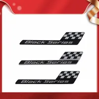 3D Car Styling Black Series Door Fender Rear Decal Emblem Badge Sticker for S C R Series GT GTS C63 E63 W212 W213 W205 W177