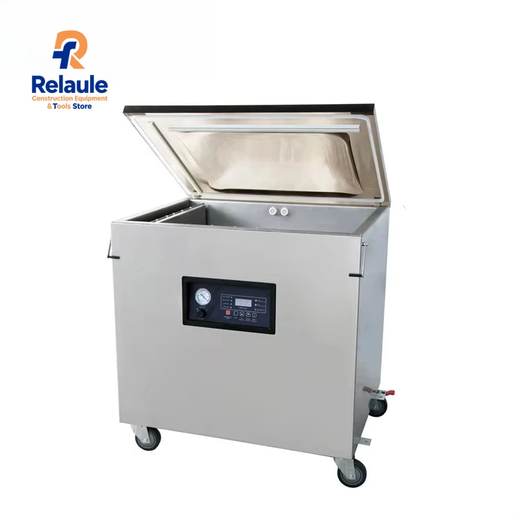 DZ-800/2L Hulian Vacuum Packer for Bag Single Chamber Vacuum Packaging Machine Plastic Automatic 220V/110V Electric Provided 1-2