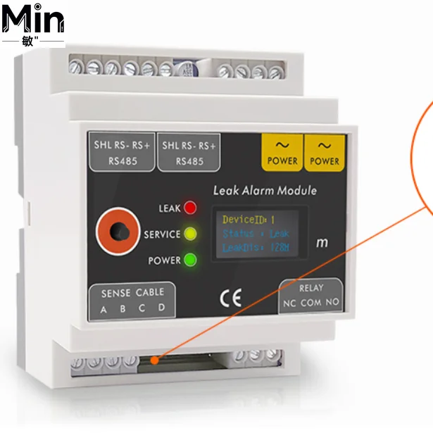 RS485 Output Smart Precise Positioning Pipe Cable Type Water Leak Detector for Underground Water Pipeline Detection Lab