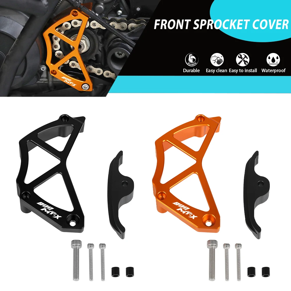 

For CFMOTO CF MOTO 800MT-X MTX800 MT-X 800 2024 2025 2026 800MTX Front Sprocket Cover Motor Accessories Chain Guard Protector