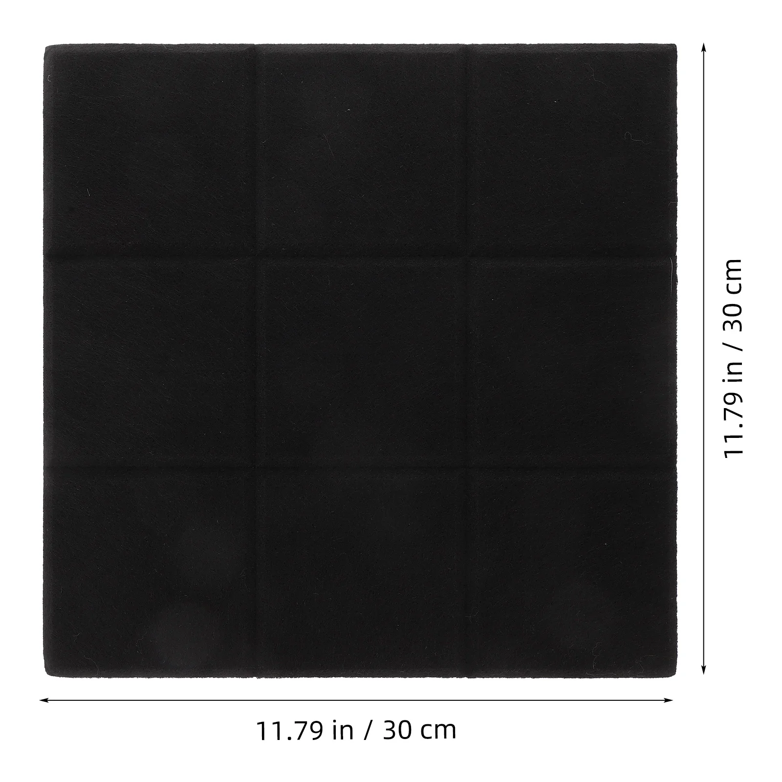 6 قطعة بلاط لباد ذاتي اللصق لتزيين الجدران لوحة الإعلانات تستخدم في لوحة الرسائل الإبداعية للحضانة المكتبية مع سطح ناعم