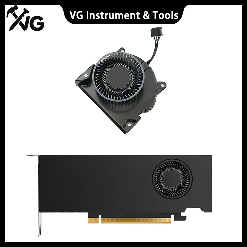Новый вентилятор-кулер BAPC0420B2UP001 BAPB0420B2UP001 для PNY NVIDIA Quadro RTX A2000 6 ГБ 12 ГБ Вентилятор охлаждения видеокарты Новый вентилятор-кулер BAPC0420B2UP001 BAPB0420B2UP001 для PNY NVIDIA Quadro RTX A2000 6 ГБ 12 ГБ Вентилятор охлаждения видеокарты