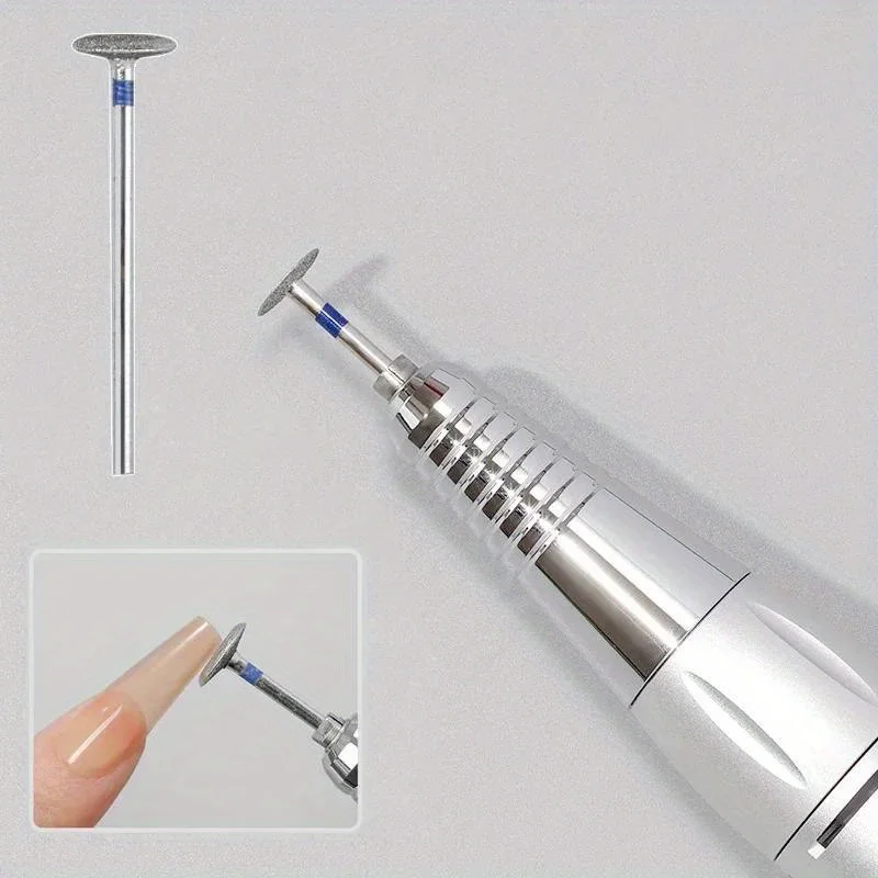 Removal Head Diamond Electric Nail Drill Bit Disc Grinding Burr T Mills Grinder Cuticle Cutter Art Tools Nail Polishing Bits