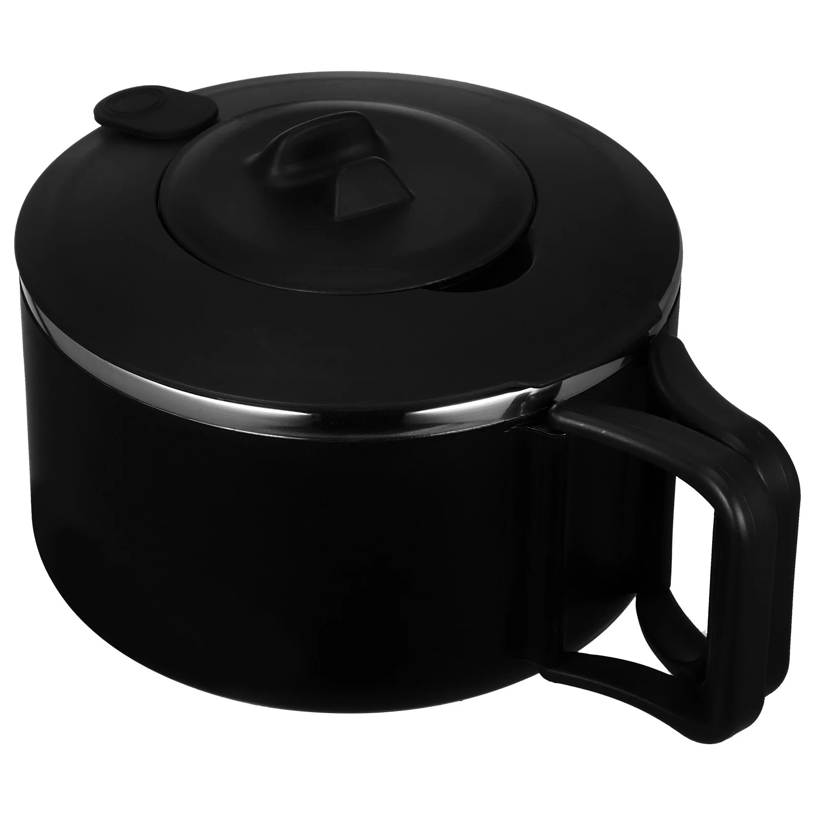 

Large Capacity Round Noodle Bowl Metal Serving Bowl for Breakfast Bento Rice Outdoor Camping Hiking Office Portable Lunch Box