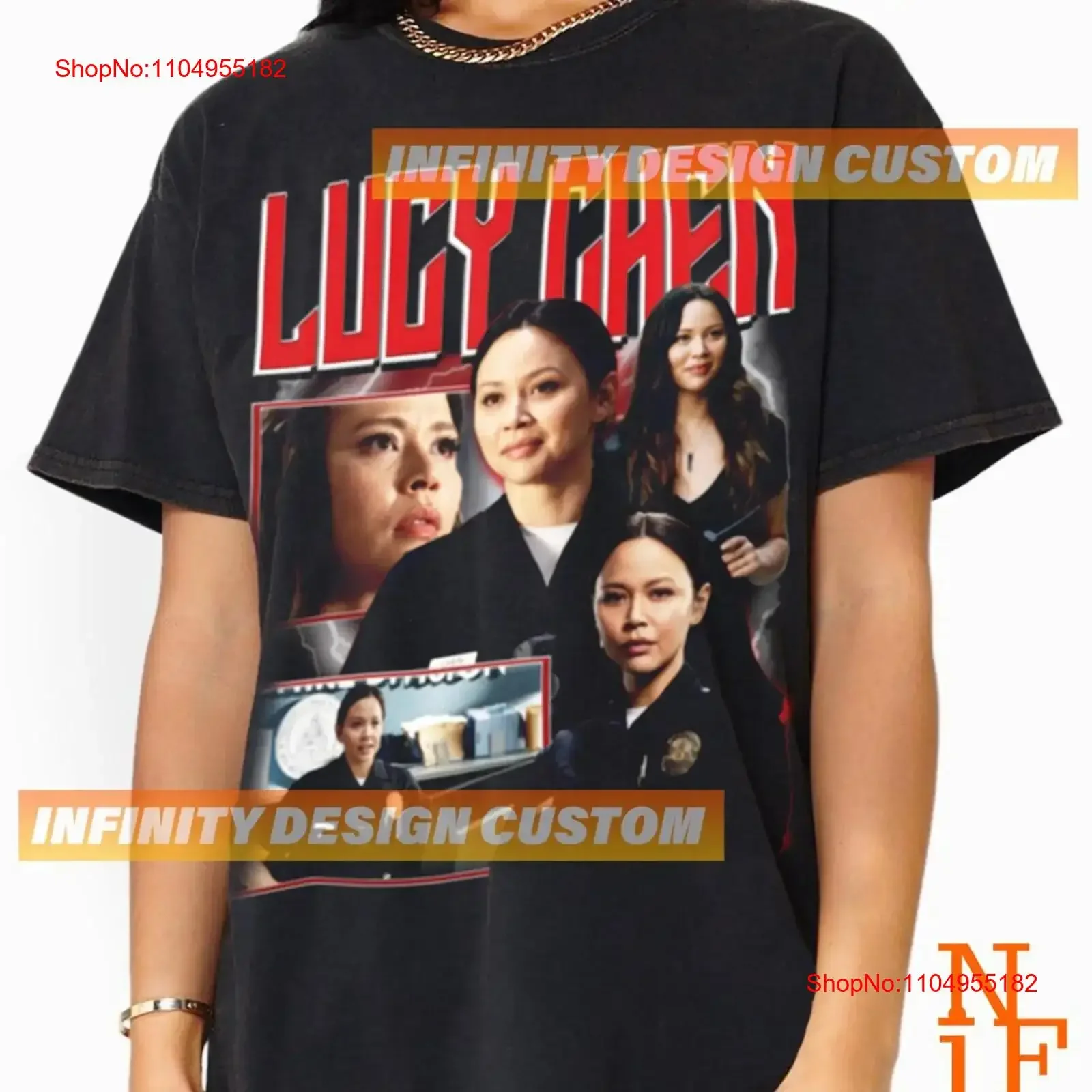 

Limited Lucy Chen T shirt Movie Character Actress Vintage Bootleg Retro SweaT INFN604 vintage Washed Breathable streetwear