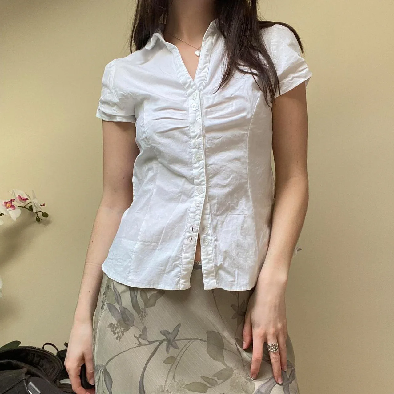 Or Sve Bubble Sve irt pour femmes, haut Unique, sensation de luxe, coupe ample, tissu en Polyester, origine chinoise, été 2025, 2025
