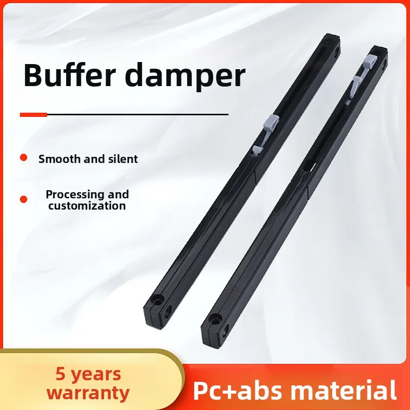 

Manufacturer Air Pressure Drawer Bathroom Cabinet Buffer Damper Square Tube Sound Dampening Two-way Sliding Door Track Damper