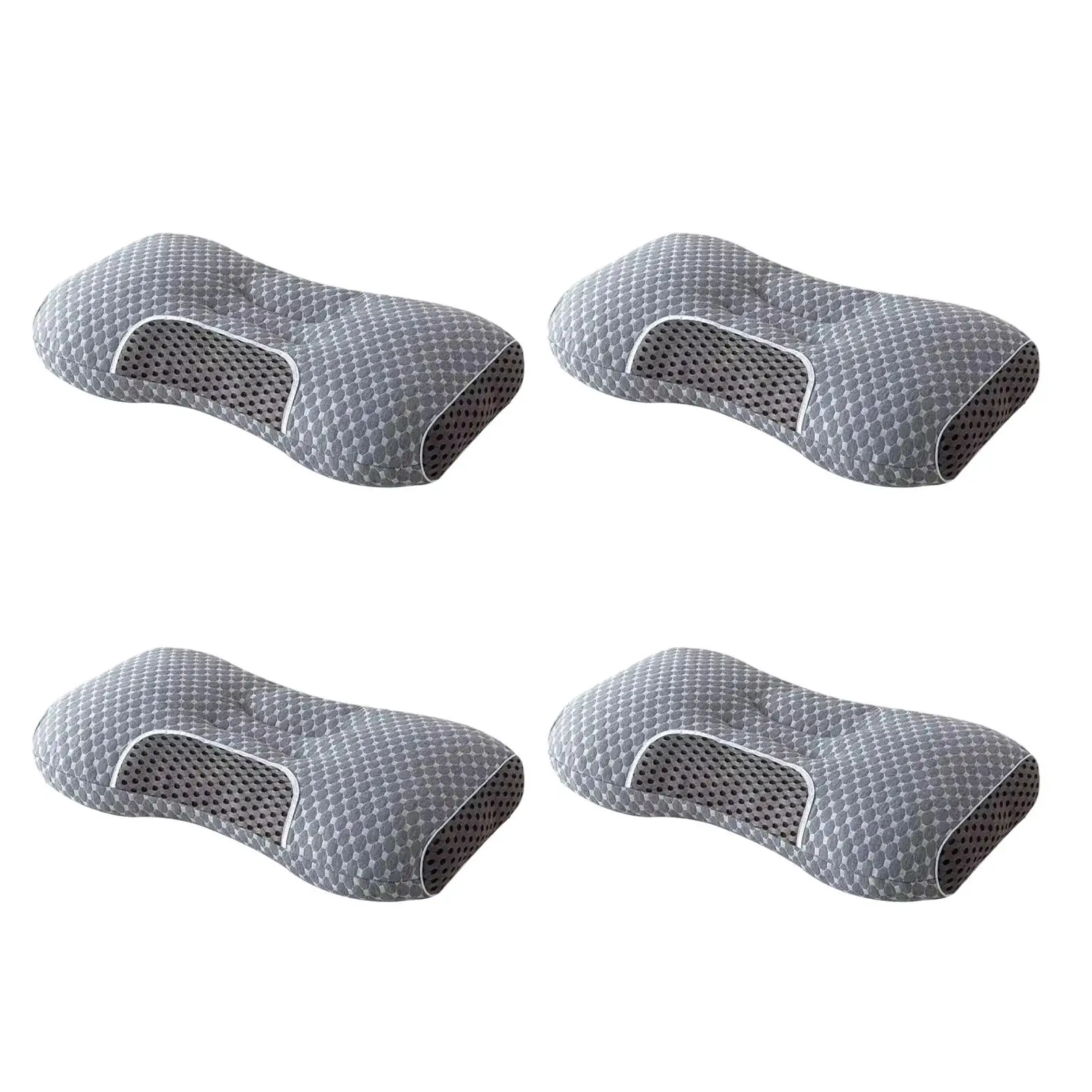 Cervical Pillow for Side, Back, and Stomach Sleepers Neck Relaxation Washable Breathable Neck Support Pillow for Apartment