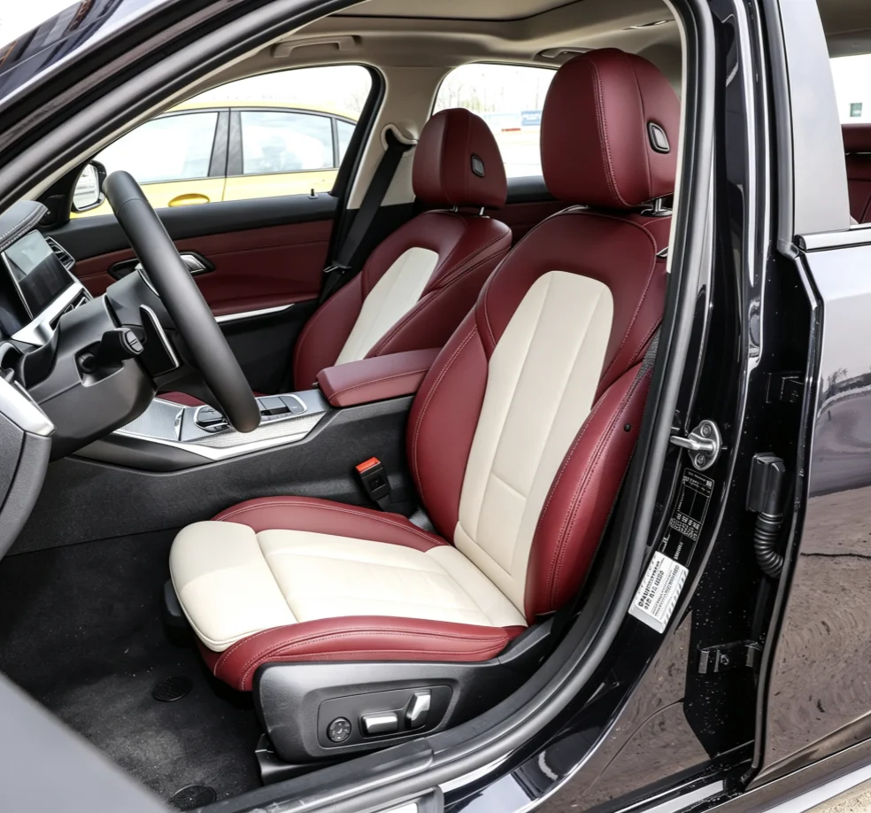 Für BMW G20 2020~2024 Maßgefertigte Autositzbezüge Luxuriöses Nappaleder 100% Passgenau Innenraumzubehör 360 ° Vollständige Abdeckung – Detail 10