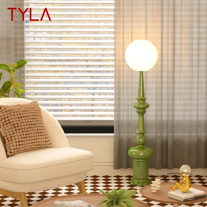 

TYLA современный торшер роскошный креативный светильник для гостиной, спальни, детской комнаты, кабинета, виллы, украшения отеля, стоячий светильник
