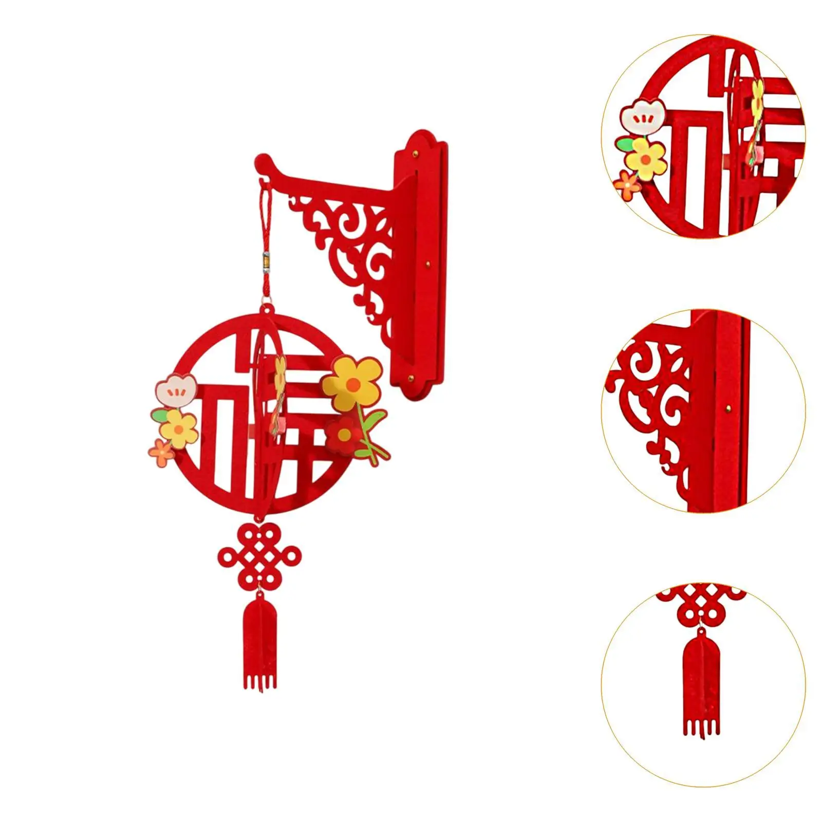 السنة الصينية الجديدة معلقة حلية مهرجان الربيع قلادة لقضاء عطلة المكتب #5