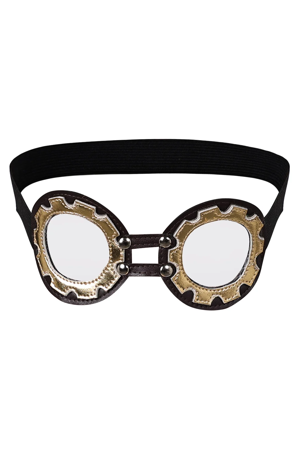 Adult Arcane Vi Cosplay PU Leather Patch Eyemask Game LOL Halloween Party Disguise Eyewear Eye Mask Carnival Role Play Props