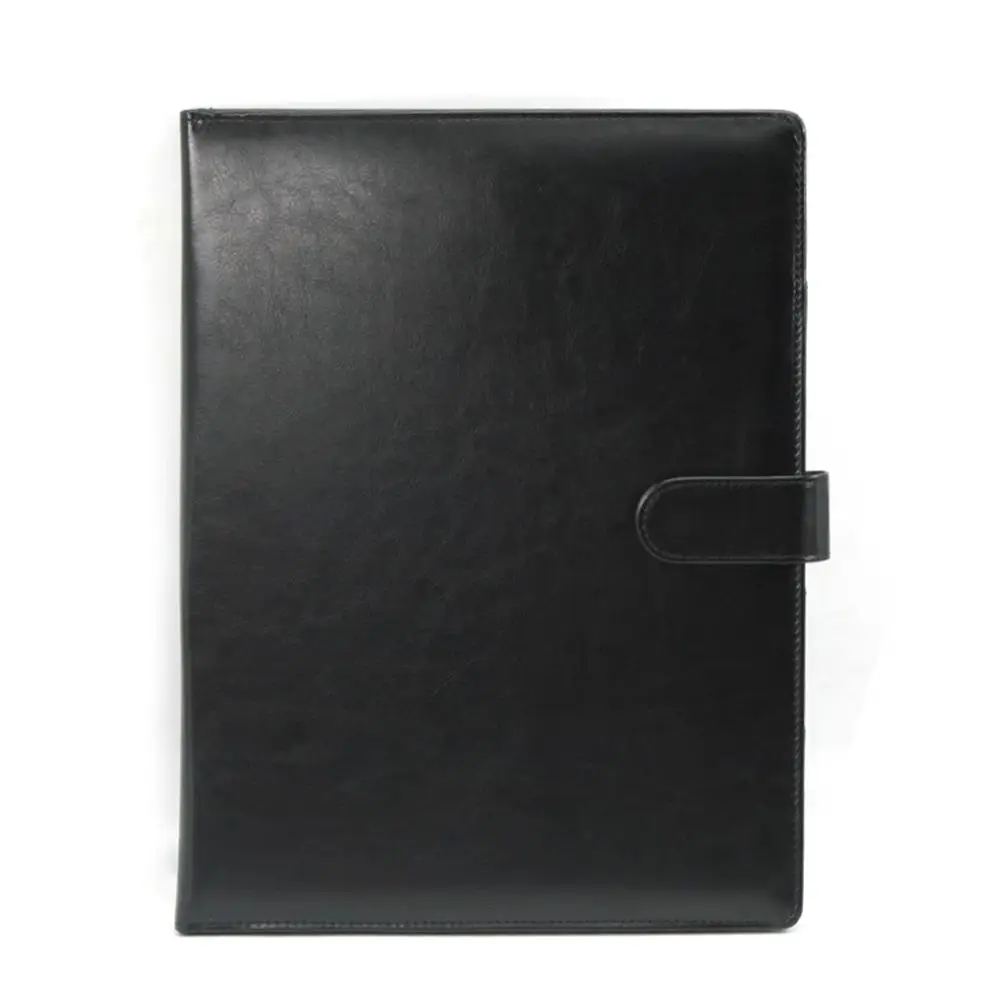 

File Folders Business Card Holder PU Leather Writing Pads A4 Clipboard Folder Business Folder A4 File Folder Manager Clip