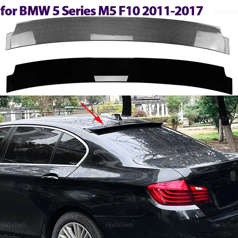 

Для BMW 5 серии M5 F10 седан 520i 525i 530i 2011-2017 спойлер на крышу заднего окна крылья автомобильное украшение ABS внешний доступ