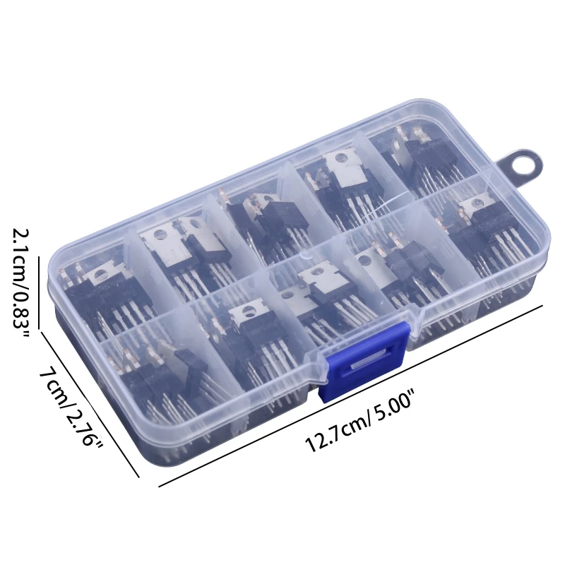 مجموعة متنوعة من ترانزستورات Mosfet IRF640 IRF740 IRF840 IRF3205 IRF9540 IRFZ44 IRF510 IRF 520 IRF530 IRF540