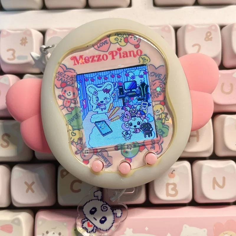 Bandai Tamagotchi Uni Electronic Pet Angel and Devil Silicone Protective Cover Soft Cover Anti Drop Single Item Pendant