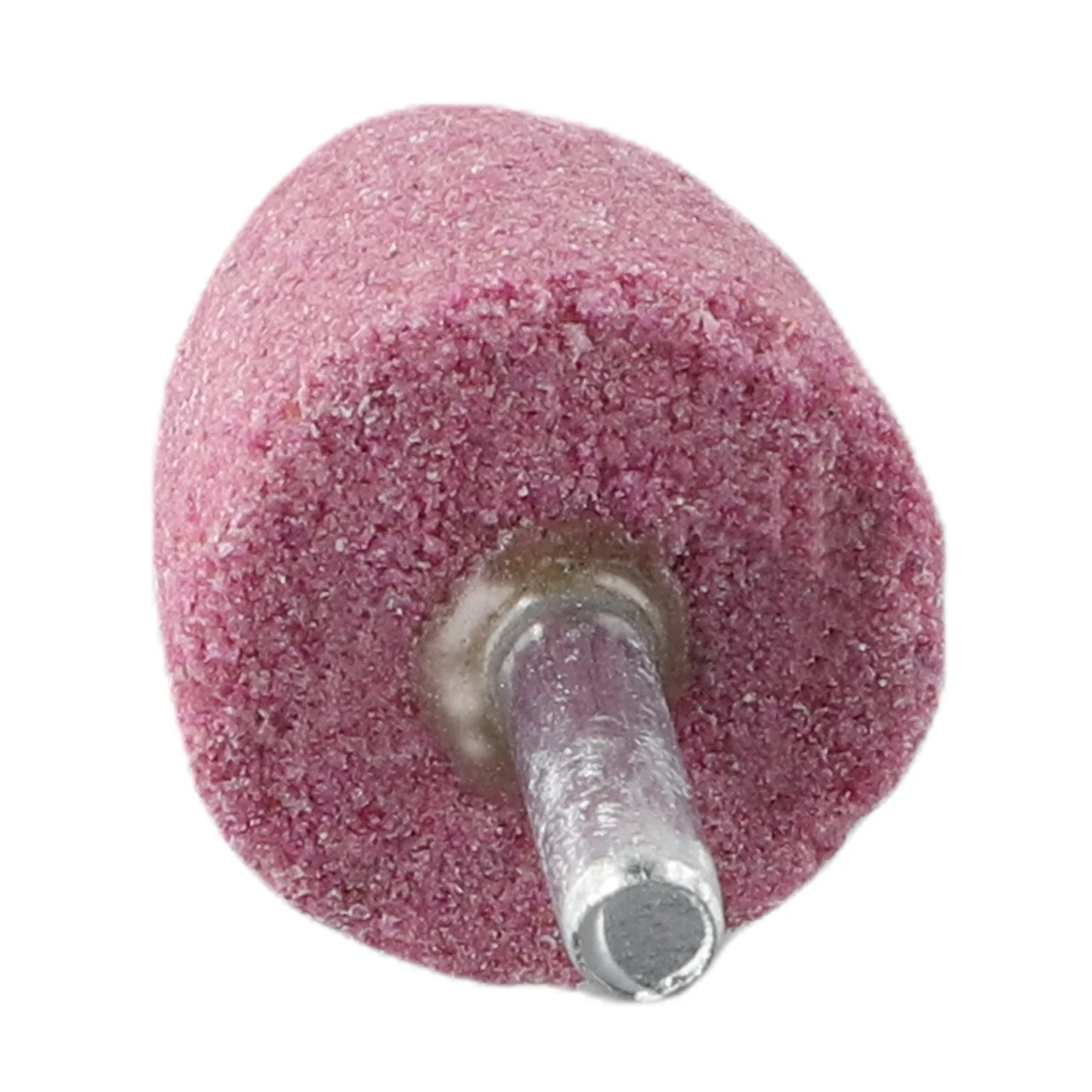 1pc 6mm Schaft roter Korund Feuerstein Schleif kopf roter Korund Schleif scheibe Poliers chleif scheibe für Dremel rotierendes Elektro werkzeug