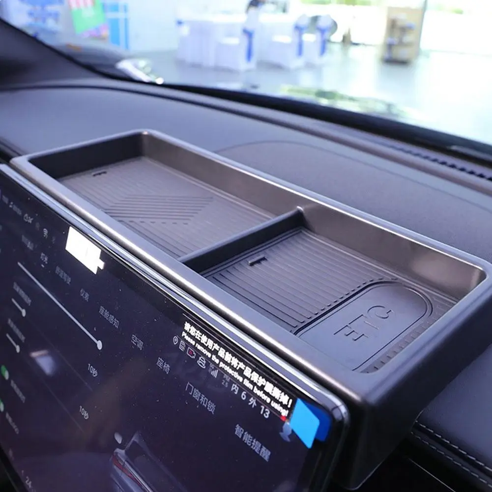 Organizzatore della console centrale per auto per BYD Seal 07 EV Accessori per console centrale per auto Dettagli interni Vassoio portaoggetti per interni auto