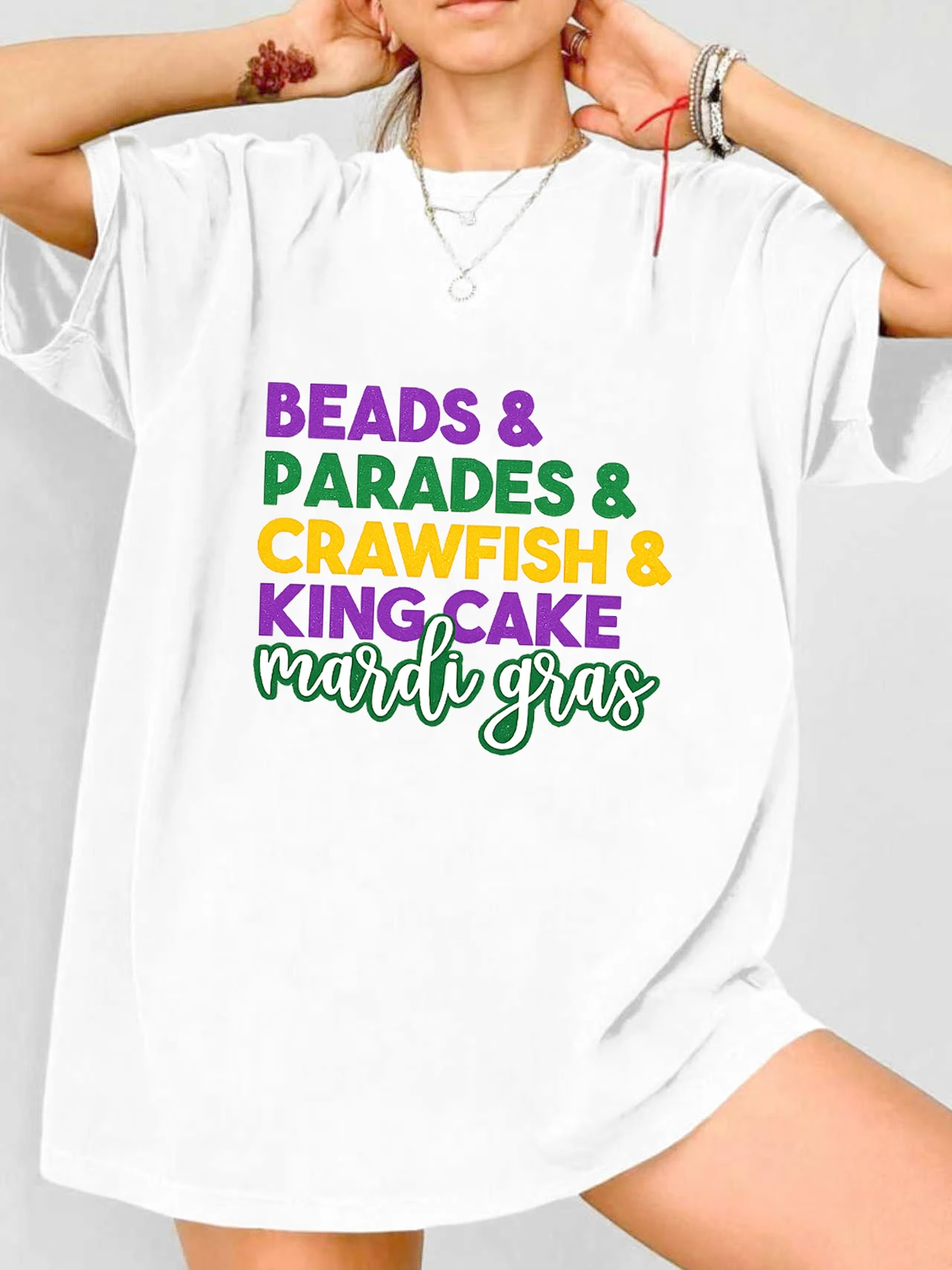 

【WDS03223】Женская футболка больших размеров с круглым вырезом, короткими рукавами, эластичными полурукавами и модными принтами.