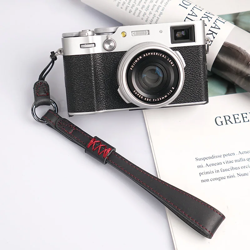 Cameraband Polsband Handriem Voor Slr Dslr Camera Sony Canon Fuji Fujifilm Pentax Panasonic Ccd Vlog Cam Leren Band Fit
