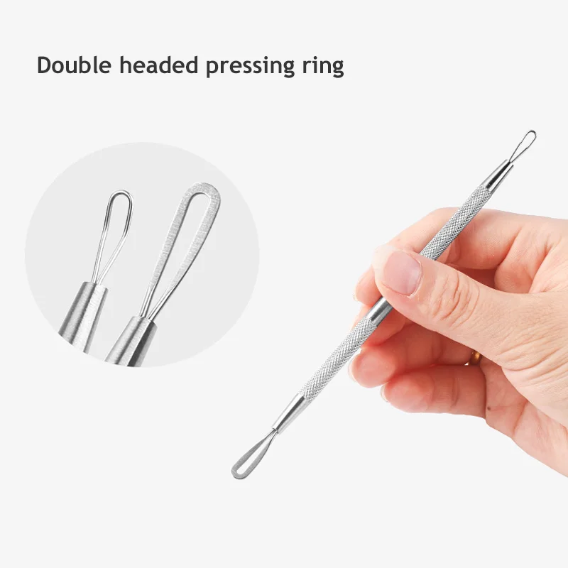 Extra Fine Cellular Acne Blackhead Tweezers Facial Beauty Remove Acne Needle Tools Pimple Extractor Skin Care Whitehead Removal