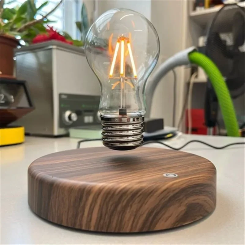 

magnetic lamp floating floating light bulb table decoration table lamp rotating floating light bulb