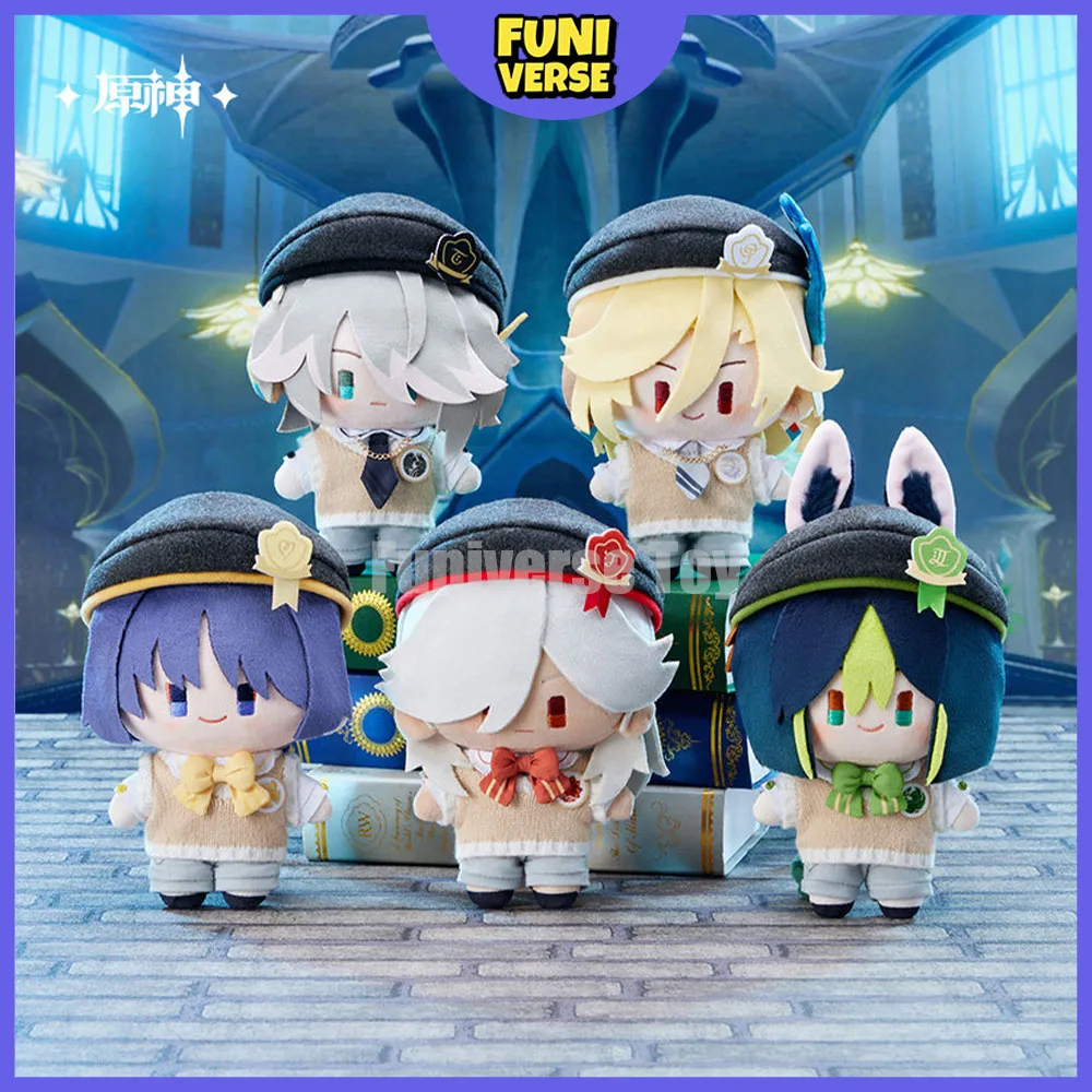 Neue Original Genshin Impact Lern- und Unterhaltungs-Serie Blind Box Anziehpuppen Mystery Box Ornament Sammlerstück Spielzeug Geschenk