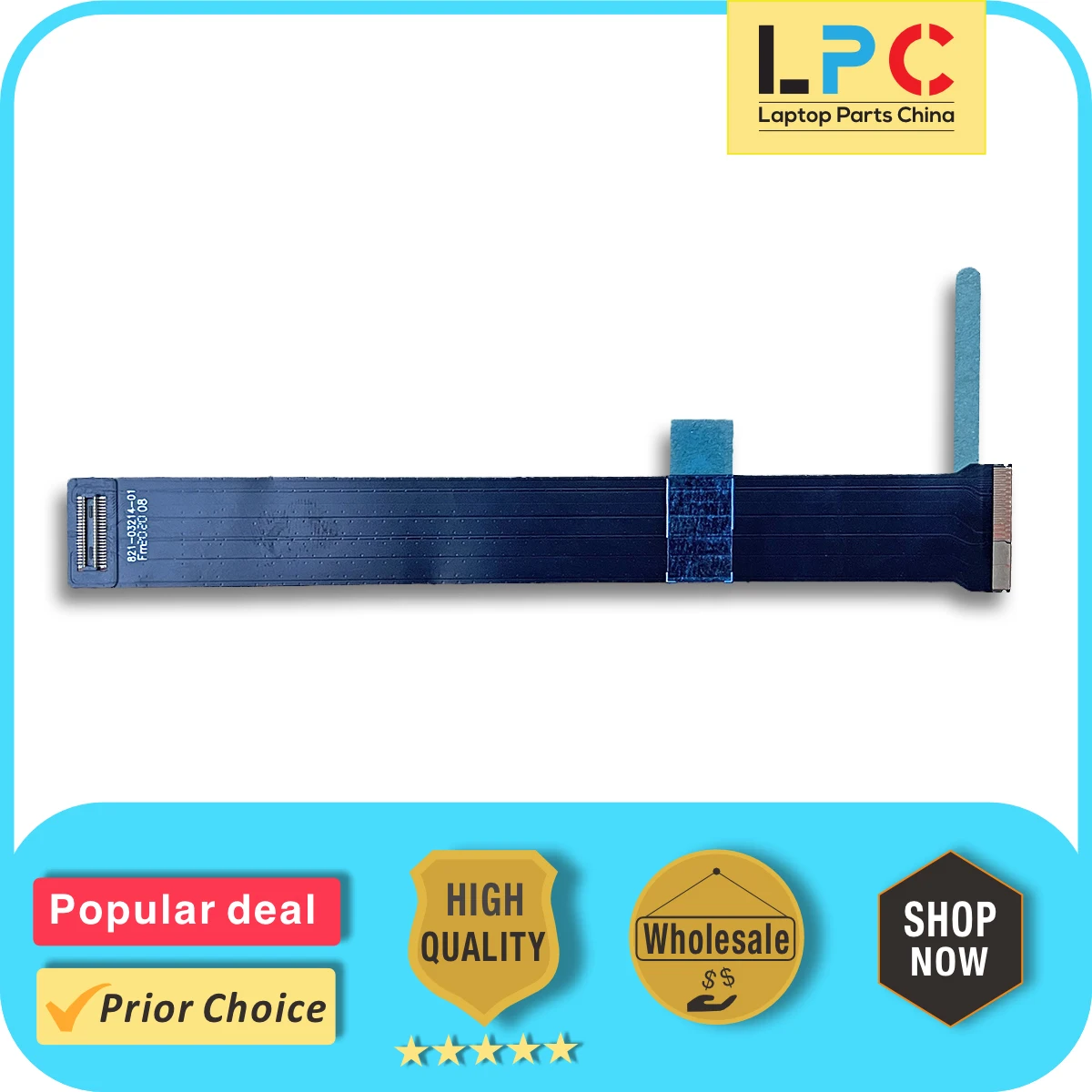 A2442 Trackpad Touchpad Cable 821-03214-01 For Apple MacBook Pro A2442 2021 Trackpad Touchpad Flex Cable New