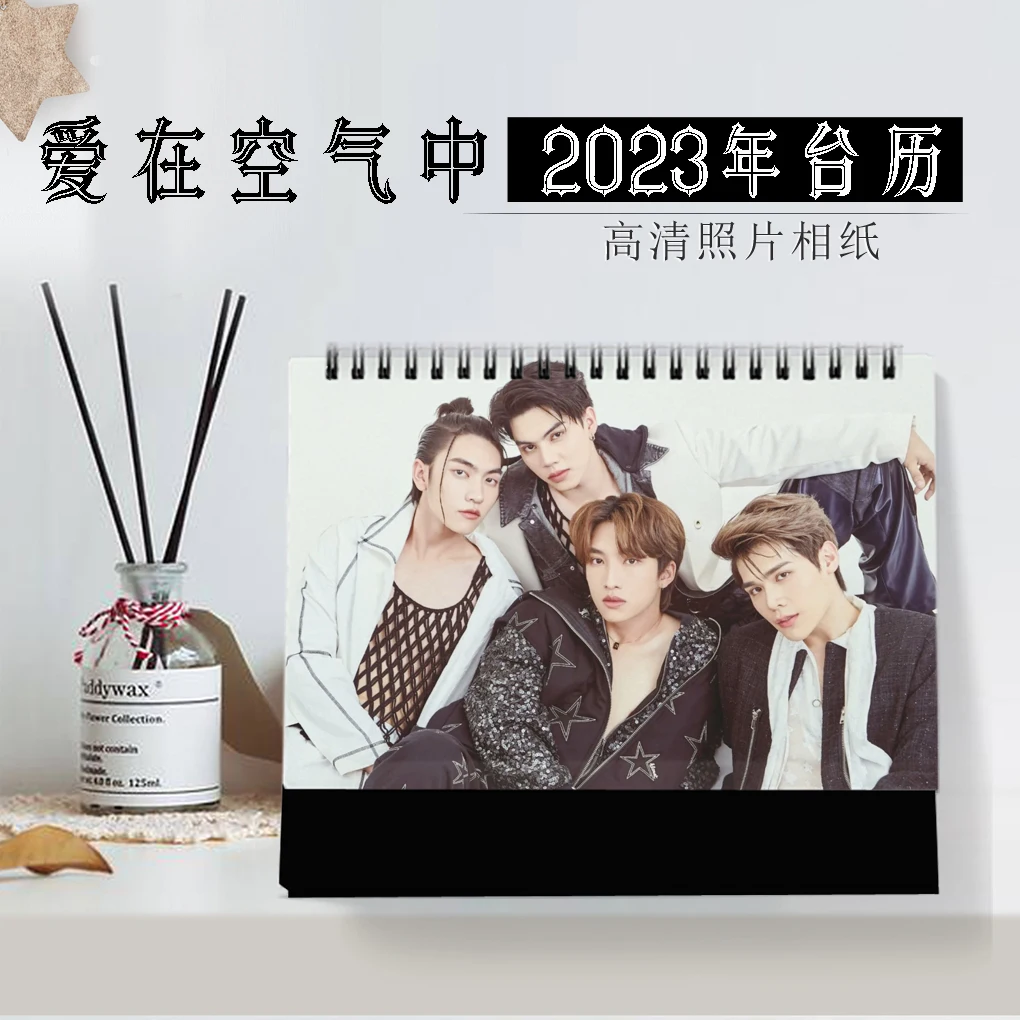 

FortPeat Bossnoeul CP Calendar Desk Planner Decor Desk Standing Calendar Desk Ornament Thai TV Love In The Air Drama Desk Decor