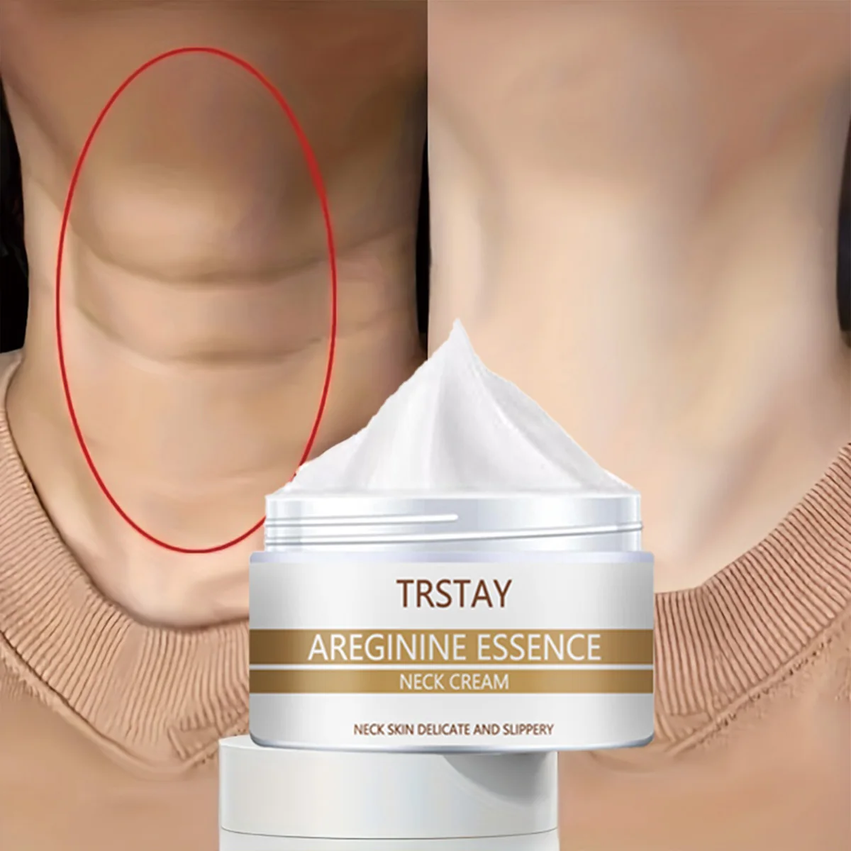 TRSTAY Primary Essence Neck Cream Tender Skin Care Smooth Fine Lines Whitening Body Cream for Pregnancy And Maternity