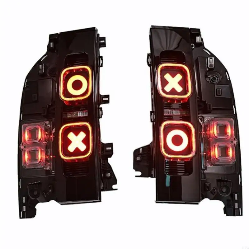 

Automotive Decorative Accessories for Defender 110 2020-2024 Car Tail Brake Light Stickers OXOX Rear Brake Light Decal