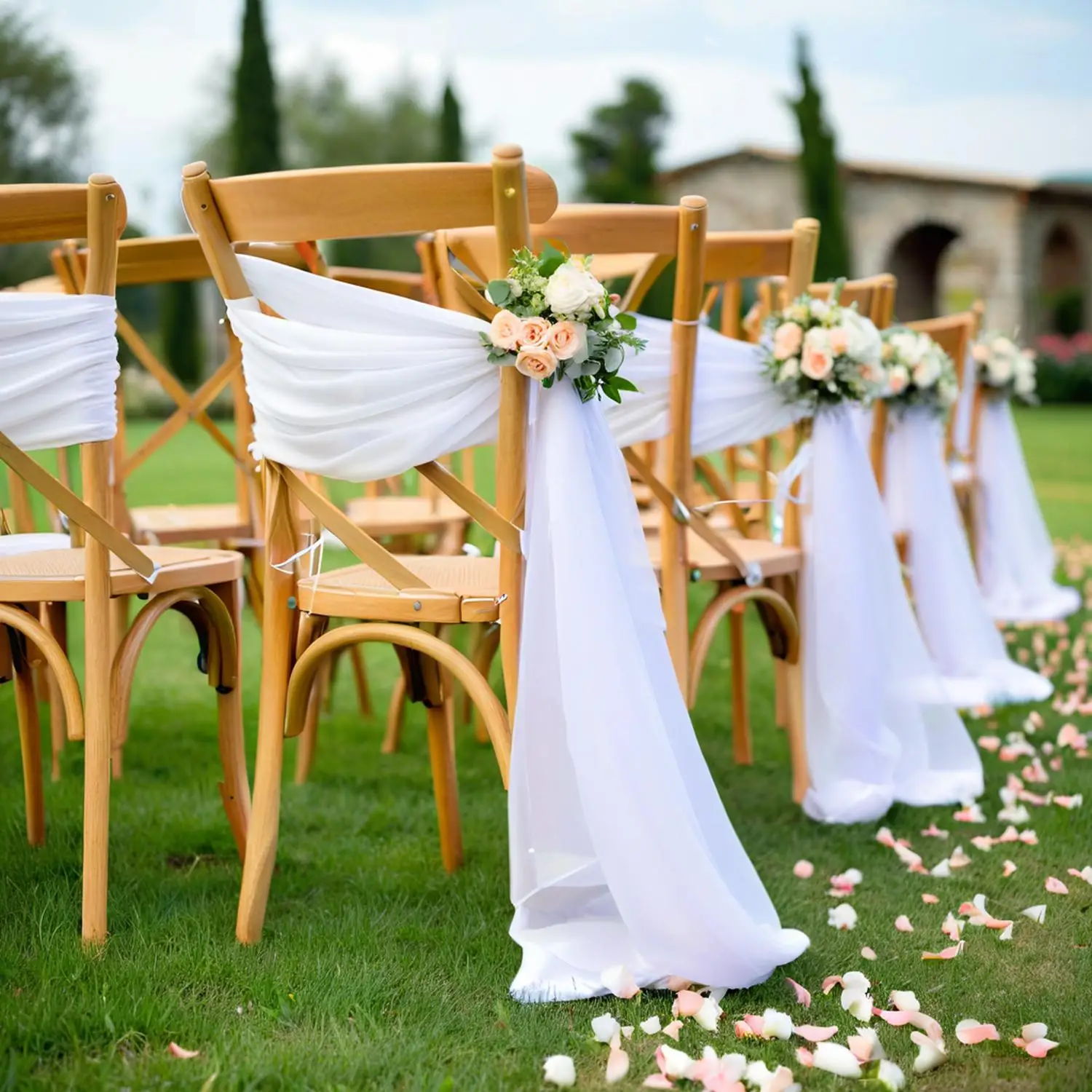 

Tulle Backdrop Curtains, Optional Curtains Light Decoration for Home Engagement Wedding Birthday Party Photography Backdrop