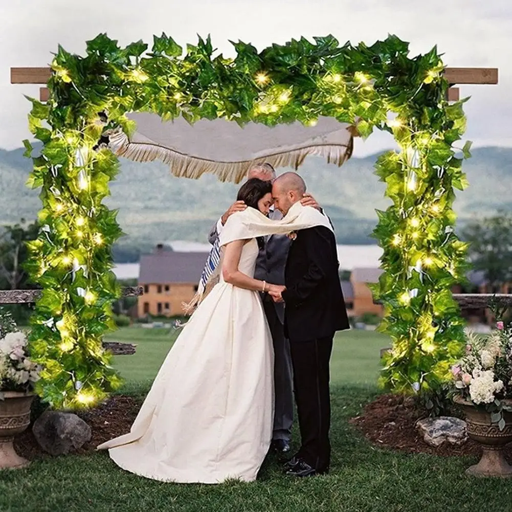 Girlanda dekoracyjna na kominek, sztuczna girlanda z oświetleniem LED, girlanda z drzewa oliwnego z lampkami, wstępnie podświetlana, z lampkami fairy lights na Boże Narodzenie. ﻿   Y6J7