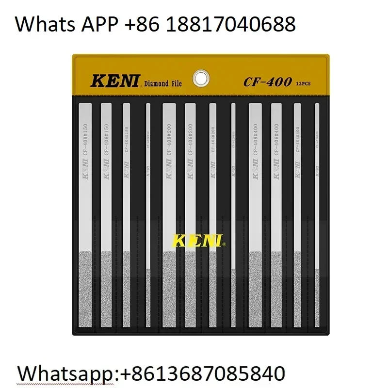 

Набор больших плоских наклонных алмазных напильников KENI для шлифовки, обрезки, снятия заусенцев, ручной обработки