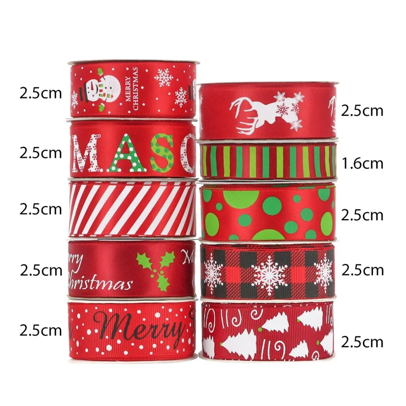 Ribbon customizationNew Arrival Custom Printed Satin Ribbon Tape 1.6cm/ 2.5cm Grosgrain Print Ribbon With Logo