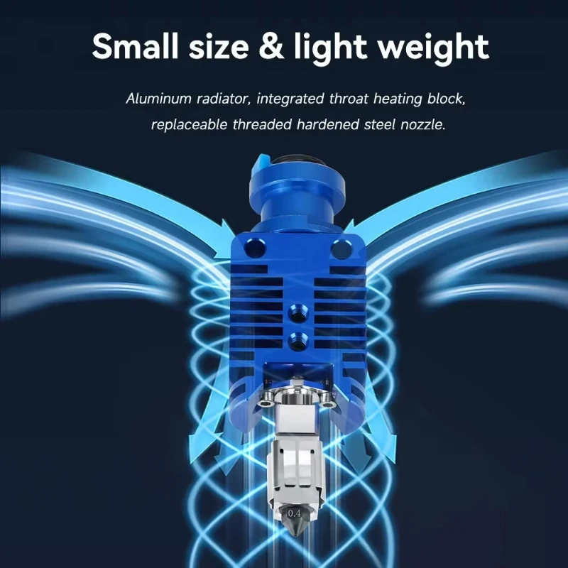 1pcs TZ-V6 3.0 Hotend Kit High Temperature High Speed All Metal Hotend Extruder Print Head for Ender 3 Ender 3 V2 Ender 3