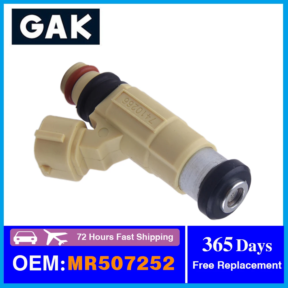 GAK 4pcs/Lot Fuel Injectors MR507252 CDH240 F410261 for Chrysler for Dodge for Mitsubishi Eclipse 2.0L 2.4L