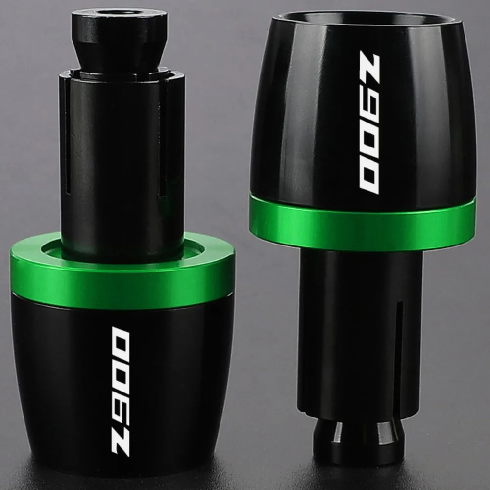 

Universal 7/8'' 22MM Accessories For KAWASAKI Z900 2020 2019 2018 2017 Handle Bar End Hand Grip Handlebar ends Plug Cover Z 900