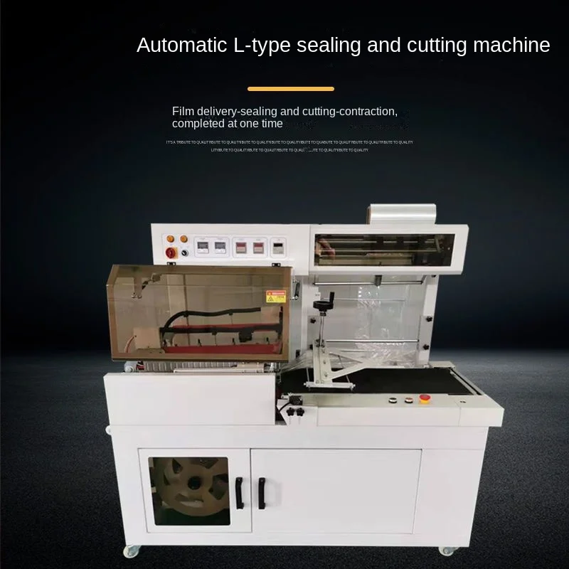 Automatic L450 Sealing and Cutting Machine Thermal Shrinkage Film Instant Noodles Tea Box Gift Box Plastic-Envelop Machine