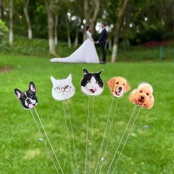 Personalized Pet Drink Stir Cocktail Stirrers Custom Dog Cat Wedding Cocktail Stirs Acrylic Party Drink Stirs Pet Memorial Stirs