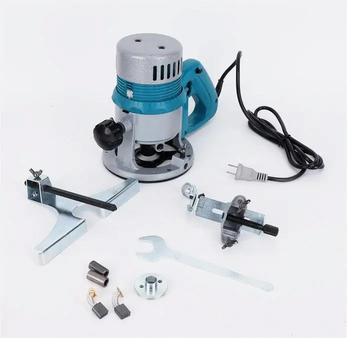 Zmax Multifunctional Woodworking Engraving Machine Woodworking Trimming and Slotting Machine Speed Regulating Bakelite Milling M