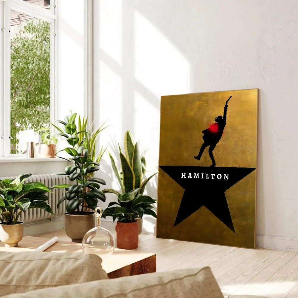 American Musical Hamilton Anime Posters Sticky Whitepaper Prints Posters Artwork Kawaii Room Decor