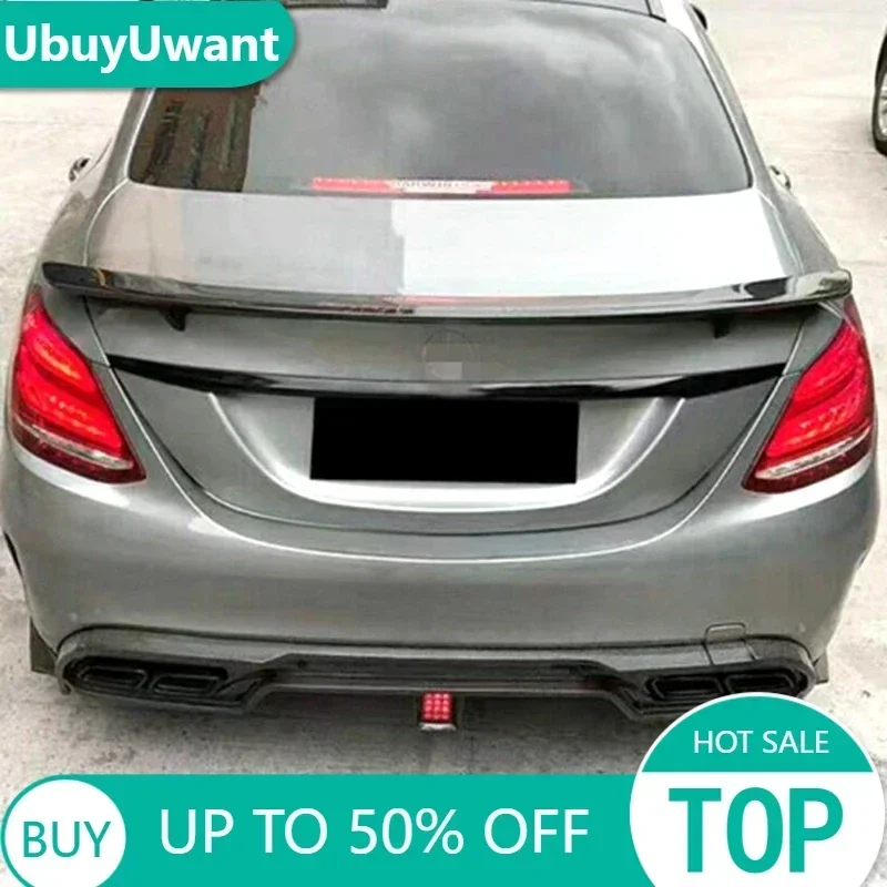 For Mercedes Benz E-Class W213 Spoiler ABS Material car tail wing decoration rear spoiler for E200 E300 E320 E63 E43 2016-2018